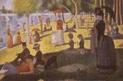 Georges Seurat Sunday Afternoon on La Grande Jatte painting